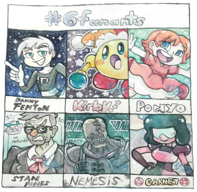 Six Fanarts Six Fanarts