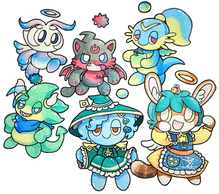 The Salt Squad as Chao